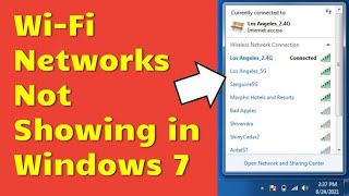 How To Fix Network Icon Not Showing Windows 10  Wifi Icon Not Showing On Taskbar Windows 7 [upl. by Irat]