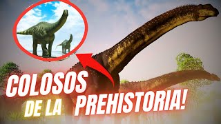 ARGENTINOSAURUS HUINCULENSIS  El DINOSAURIO más GRANDE de TODOS los TIEMPOS [upl. by Stephanus]