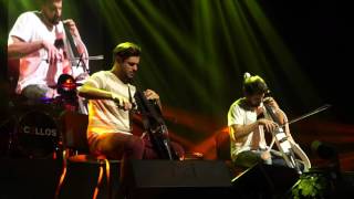 2CELLOS With Or Without You Minneapolis live 2016 US Tour [upl. by Nitsirk]