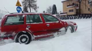 golf tdi 4motion snow [upl. by Keverne662]