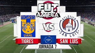 Cuando y Donde ver Tigres vs San Luis EN VIVO 🔴  Jornada 7  Liga Mx Apertura 2024 GignacAPG10 [upl. by Lehcem394]