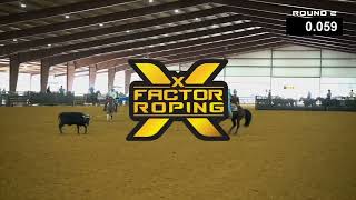 Monday Night Match 7 Switch End Team Roping  X Factor Team Roping [upl. by Wellesley]