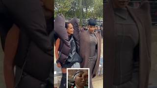 Cardi B and the Michele Lamy at Rick Owens SS25 fashion show cardib michelelamy [upl. by Lorri]