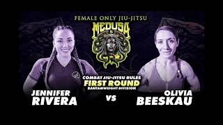 Jennifer Rivera Vs Olivia Beeskau Medusa 5 JJS commentary [upl. by Mehala]