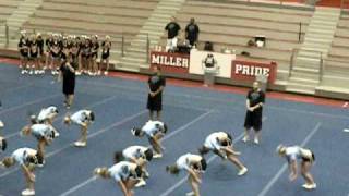 Putnam City North HIgh School Varsity Cheerat cheer camp 2010 [upl. by Dloraj]