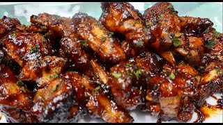 HONEY BARBECUE WING  MUKBANG 먹방 [upl. by Ezar]