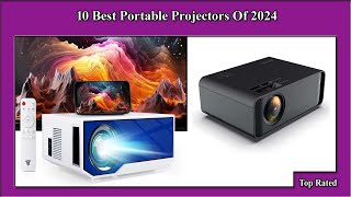 ✅ 10 Best Portable Projectors Of 2024 [upl. by Solnit]