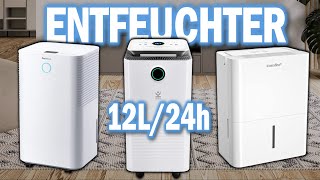 Beste 12L LUFTENTFEUCHTER 2024  Top Luftentfeuchter 12LTag Vergleich [upl. by Milburn595]