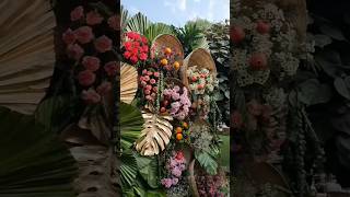 Wedding flower decorationevent short video idea [upl. by Stephana]