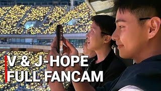 BTS Taehyung amp Jhope At IU Concert Full Fancam  BTS V 뷔 Raction to IU Love wins all’ Stage 2024 [upl. by Ballinger]