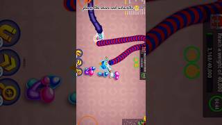 WormsZone Best Gameplayshortsytshorts snake worms [upl. by Nisotawulo]