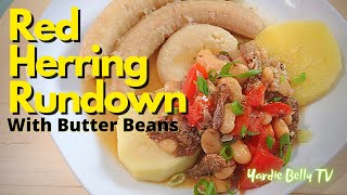 SMOKED RED HERRING RUNDOWN WITH BUTTER BEANS FOR BREAKFAST LIVE [upl. by Ahsienel]