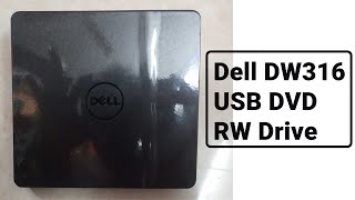 Dell DW316 USB DVD RW Drive Unboxing [upl. by Hubbard101]