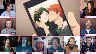 Wotaku ni Koi wa Muzukashii Ep 04 Reaction Mashup  Wotakoi Love is Hard for Otaku [upl. by Aed]