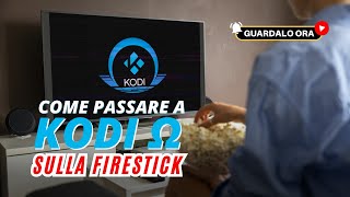 Come installare KODI 21 Omega Beta 2 sulla Firestick Gennaio 2024 [upl. by Aliuqahs]