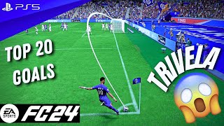 EA FC 24  TOP 20 GOALS 3 PS5 4K60 [upl. by Winchell]