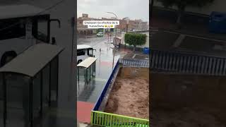 Almería Azota por fuertes lluvias ☔️ 🌧españa almería lluvia dana shorts subscribe andalucia [upl. by Okikuy]