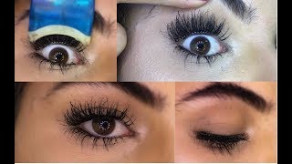 COMO COLAR O CILIOS POR BAIXO  EFEITO NATURAL  Emily Cecília Makeup [upl. by Yecrad956]