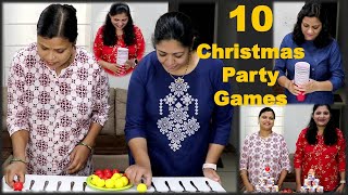 10 Christmas Party games  New party games  Kitty party games for ladies  New Year Games 2024 [upl. by Oiramad251]