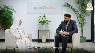 Interview with Sh Omar Suleiman at Jannah Institute  Women Education Center I Sh Dr Haifaa Younis [upl. by Post]