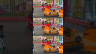 Dodgem car themedpark amusementpark fun themepark kids themeparkfun waterpark park ride [upl. by Herra]