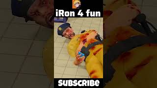 GTA V Ironman man running to Michael jail in GTA 5 🤯 [upl. by Inavoy]