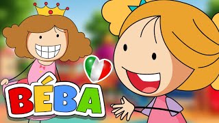 SE FELICE E TU LO SAI  Ticchete Tacchete Toc  Le Ruote del Bus  Canzoni per Bambini  BÉBA [upl. by Trefor]