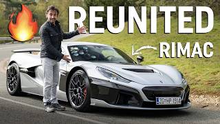 Richard Hammond drives a Rimac for the first time since his lifethreatening crash [upl. by Anirazc]