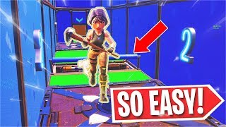 The SUPER EASY 50 Level DEFAULT Deathrun Fortnite Creative [upl. by Hawley664]