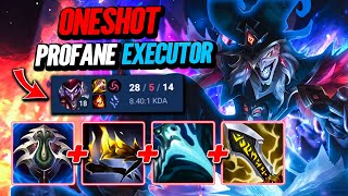 28 Kills Profane Hydra Oneshot Shaco Build  S14 League of Legends Full Gameplay  Infernal Shaco [upl. by Eanore456]