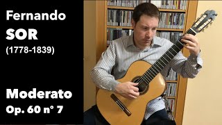 Moderato op 60 nº 7  Fernando Sor José Manuel Velasco Martín Guitarra [upl. by Peria]