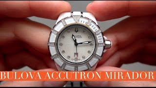 4K Bulova Accutron Mirador Womens Watch Review Model 65R137 [upl. by Mavra]