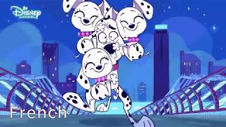 101 Dalmatian Street theme song multilanguage 20 languages [upl. by Laina]