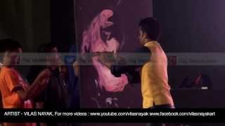 Sachin Tendulkar Live Painting by Artist Vilas Nayak [upl. by Katharine]