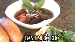 Bánh Mì Bò Kho  Xuân Hồng [upl. by Alleber727]