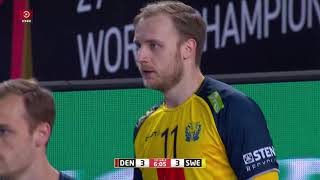 IHF World Mens Handball Championship 2021 Final Denmark  Sweden Full match [upl. by Combe600]