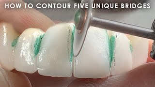 How to Contour Five Unique Bridges [upl. by Albin]