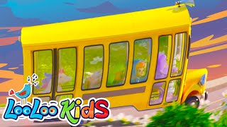 The Wheels On The Bus  S1EP49 Fun and Play MIX  LooLoo Kids Songs for Kids [upl. by Ahsinaw155]