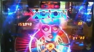 1980 Bally XENON Pinball Machine In Action [upl. by Eceryt]