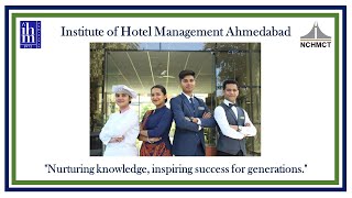 Institute of Hotel Management Ahmedabad at Gandhinagar Since 1972 [upl. by Ahsiekan]