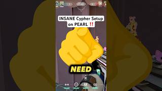 The Most BROKEN Cypher Setups For PEARL ‼️ valorant [upl. by Gusti]