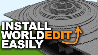 How To Install WORLD EDIT for Minecraft 1182 [upl. by Alyk]