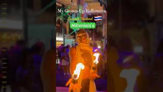 Millenial’s GrownUp Halloween in Bangkok 🇹🇭 millennials halloween2024 [upl. by Eirallih]