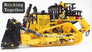 LEGO Technic Cat D11 Bulldozer 42131 Speed Build in 10 Minutes [upl. by Guarino]