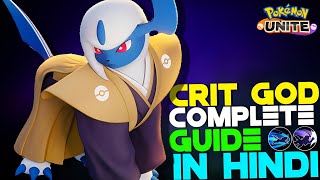 HOW TO USE ABSOL  ONE SHOT PURSUIT TIPS amp TRICKS IN HINDI  POKEMON UNITE GUIDES 36 [upl. by Bradway]