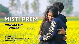 MISTI PREM  SHOT ON CANON 200D MARK II 50MM 18 Cinematic Video model couple cinematic [upl. by Hallock608]