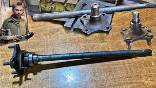 Pickup Axle Repair that will Amaze you  How Expert Mechanic Fix Broken Axle ​⁠RandomProcessp7l [upl. by Mairb768]