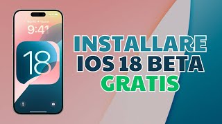 Come installare iOS 18 Beta su iPhone gratuitamente [upl. by Linus95]