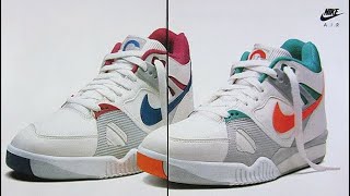 NIKE AIR TECH CHALLENGE 1  it’s time for a retro History review and thoughts [upl. by Shayn]