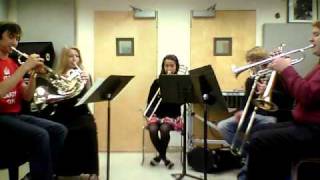 Australia  LACHSA Brass Quintet [upl. by Airdnazxela]